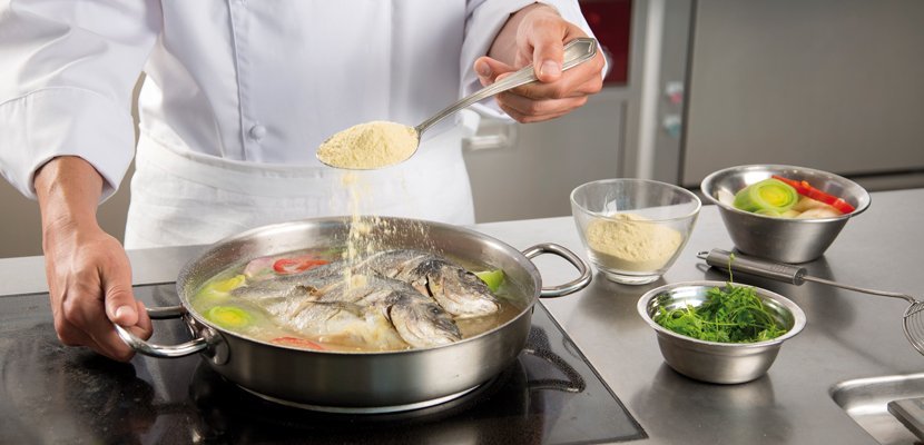 CALDO DESH. SABOR PESCADO [6 Ud x1KG] - [Vta. Unidad]