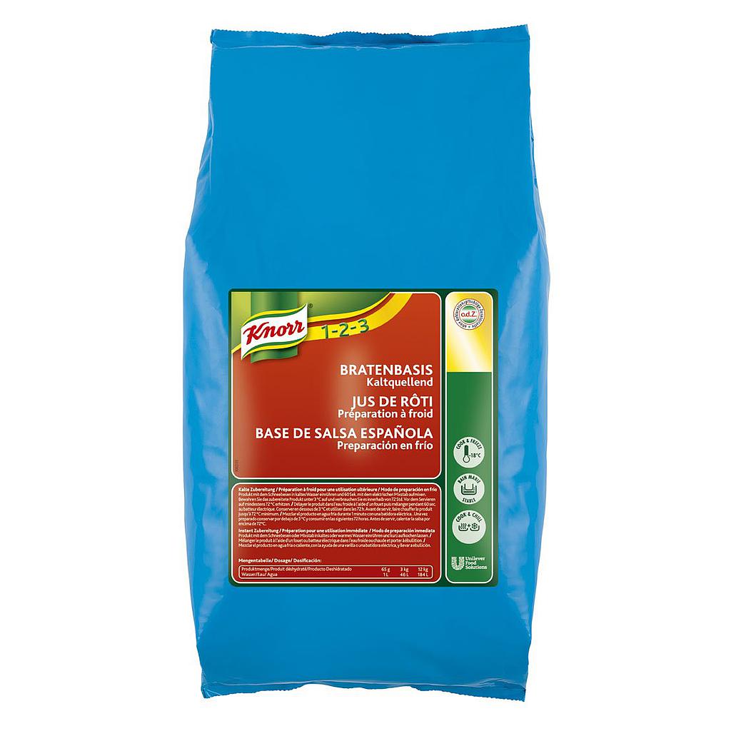 Base Salsa Española 3Kg [2 Ud/Caja] [Vta. Unidad] - Knorr