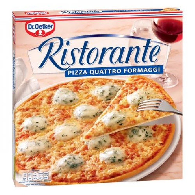 Pizza Ristorante 4Quesos [7Un/Caja][Vta/Caja] Dr.Oetker