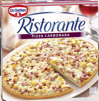 Pizza Ristorante Carbonara [7Un/Caja][Vta/Caja] Dr.Oetker