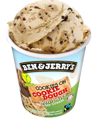 B&J 4,5L Non Dairy Cookie Dough [2Un/Caja][Vta/Caja]