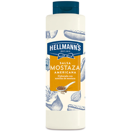 [64845275] Salsa Mostaza 850Ml Bote [6 Ud/Caja] [Vta. Unidad] - Hellmann'S