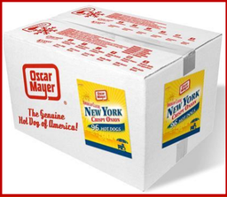 [42313/11768] Kit Hot Dog 96 un+ 2Cajaspan O.Mayer Store Campofrio